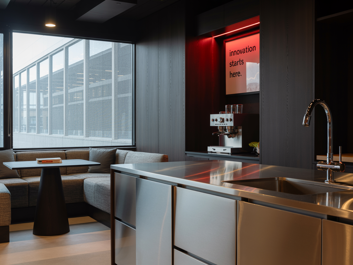 SpinExotic Kitchen Area