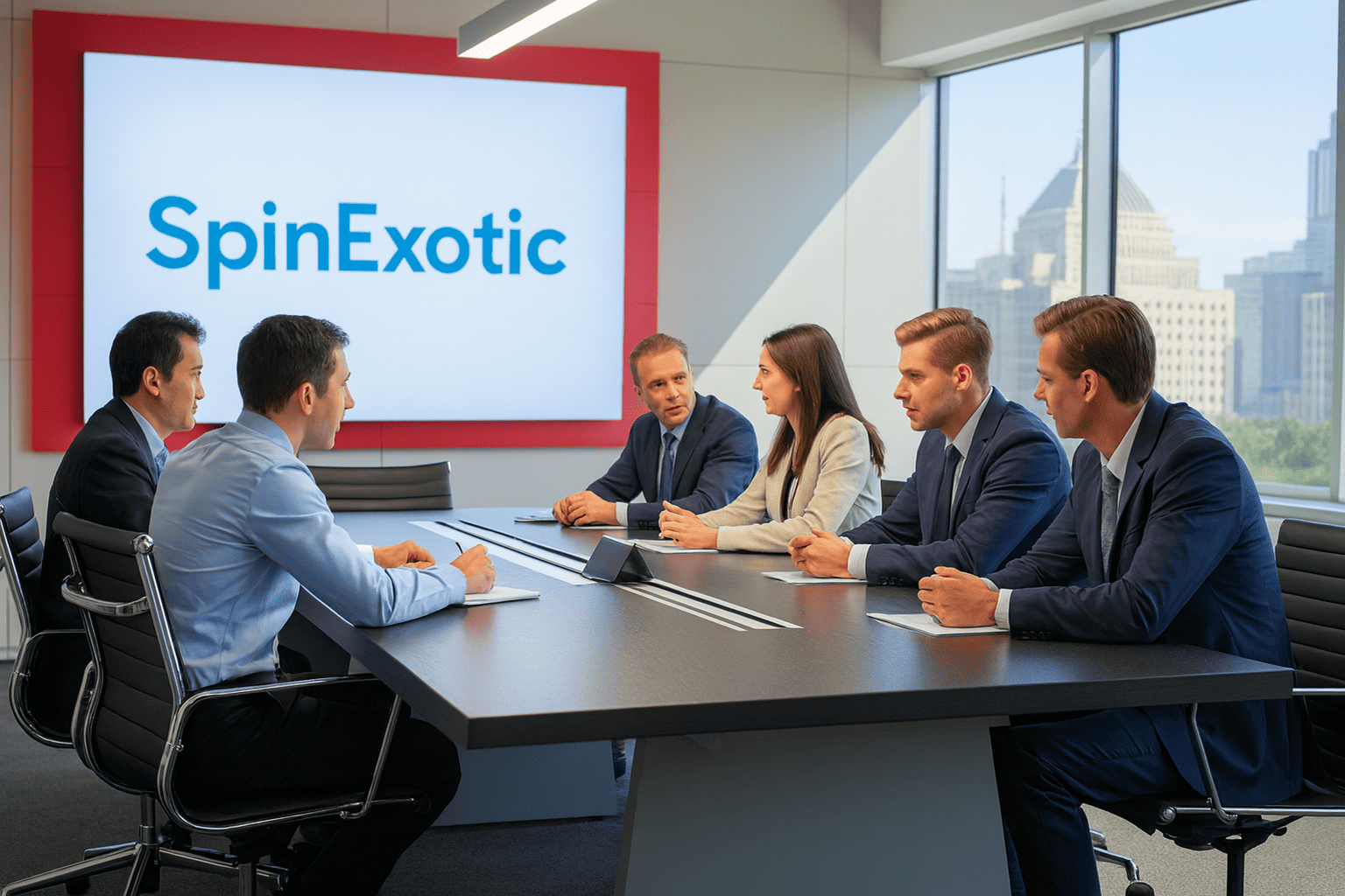 SpinExotic Team Meeting